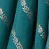 Sea Green Art Silk Saree with Print & Stone Work